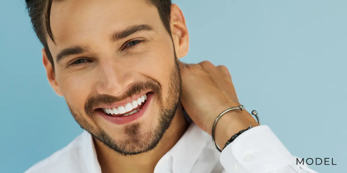 Male Model With Groomed Hair