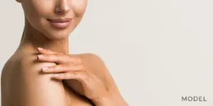 Woman with Skin Unharmed by Sun Damage