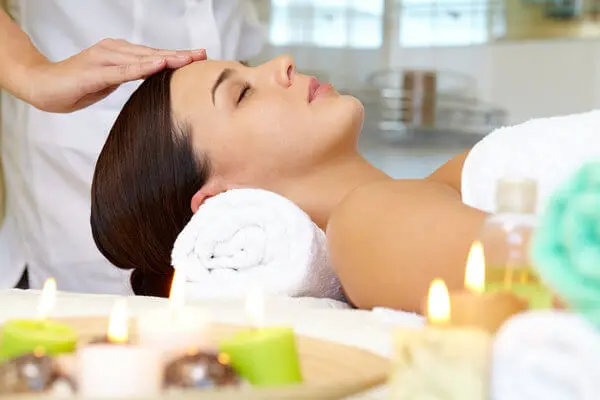 30 & Thriving: Med Spa Treatments to Keep Your Skin Glowing in Your Next Decade 5 Model Receives Facial Treatment at Spa