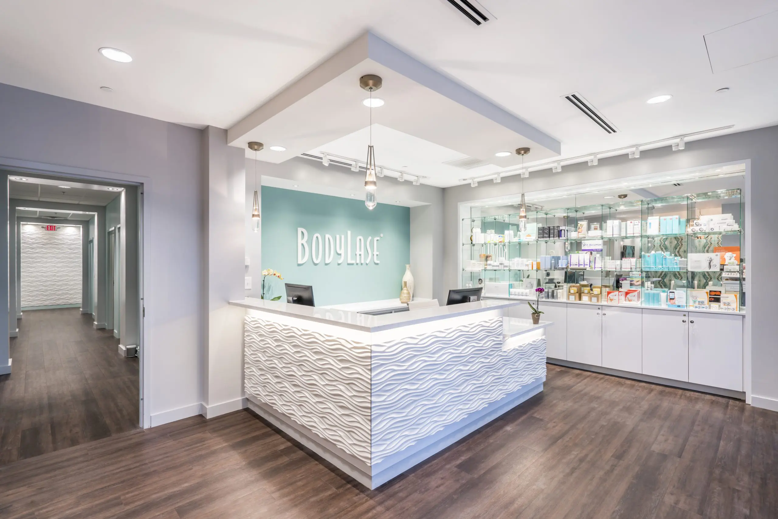 BodyLase front desk