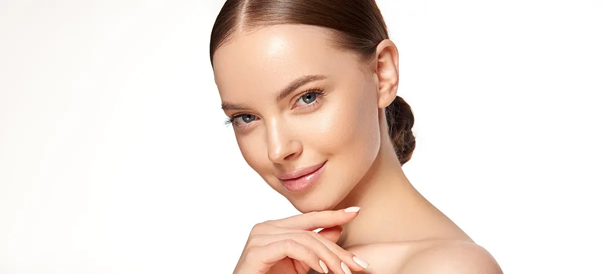 Woman with smooth and soft skin