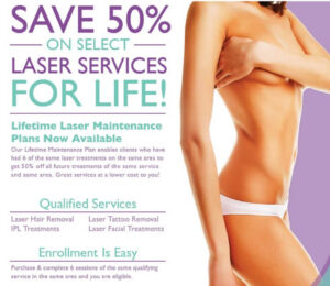 Lifetime maintenance plan for laser hair removal | bodylase®
