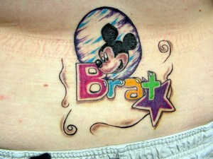 Mickey mouse tattoo | bodylase®