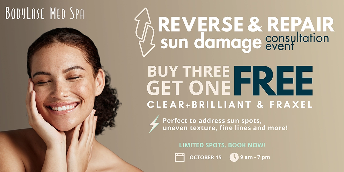 Oct25. Reverse & Repair Sun Damage.
