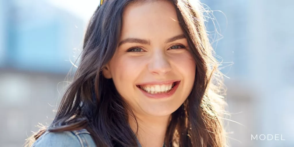 BodyLase® Med Spa - Smiling Teen Stock 1